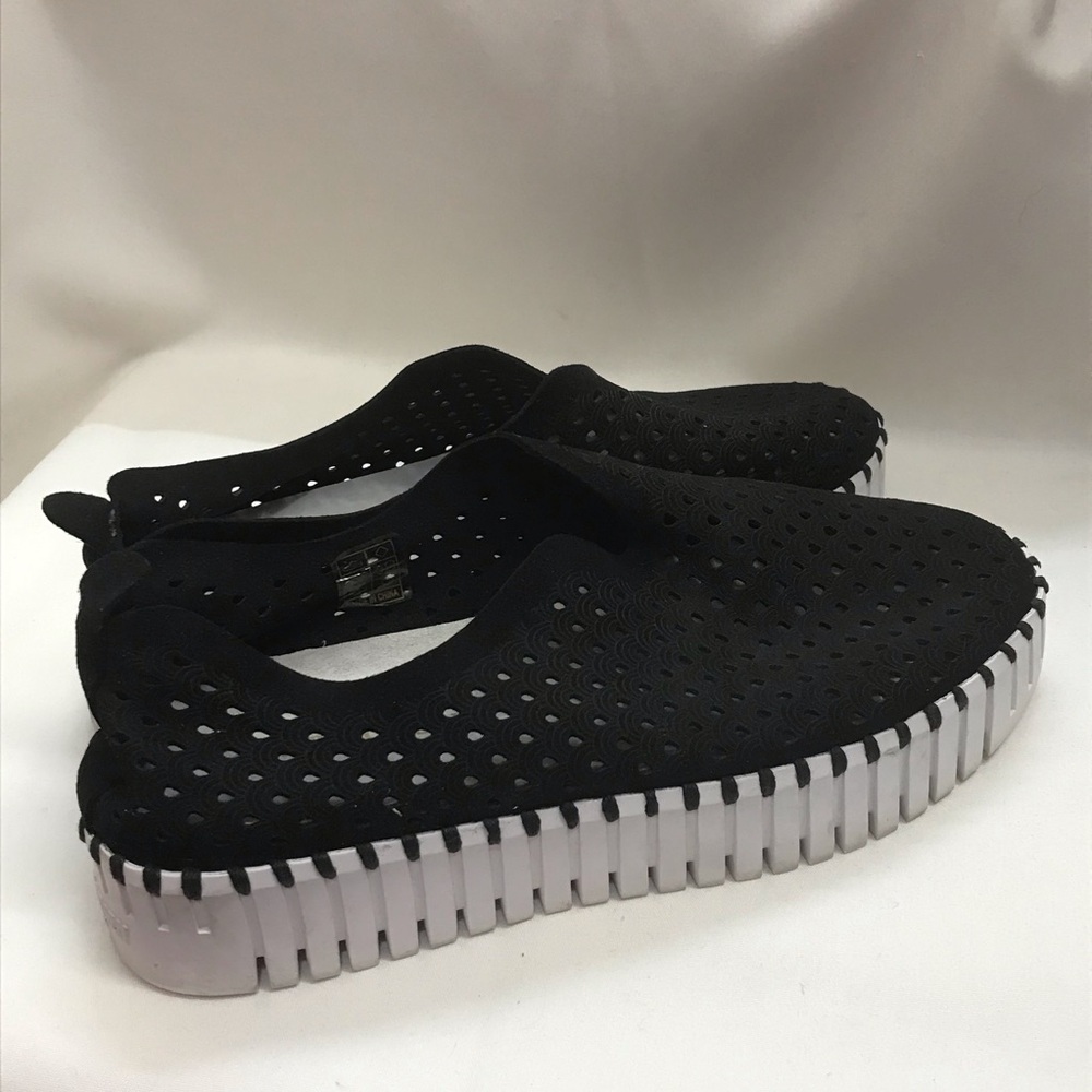 Ilse Jacobsen Tulip Shoes Women's Size 38/ 7.5 US Black Loafer Slip On
